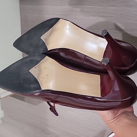 Alfani Women's Dark Burgundy Heels - Picture 6 of 8